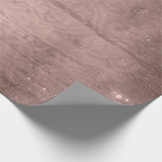 Papier Cadeau Rustic Country Chic Brown (Coin)