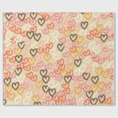 Papier Cadeau Rustic Green Buffalo Plaid Snowflake Christmas (Plat)