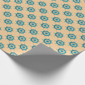 Papier Cadeau Rustic Patiné Bateau volant de roue photo (Coin)