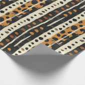 Papier Cadeau Rustic Southwestern Stripe Pattern (3) (Coin)