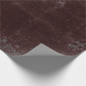 Papier Cadeau Rustique Pays Brown Grunge Texture Vintage (Coin)