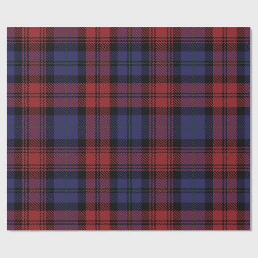 Papier Cadeau Rustique Plaid Classic MacLachlan Tartan (Plat)