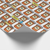 Papier Cadeau Rx pilules Thermomètre seringue Cadeau (Coin)