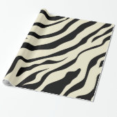Papier Cadeau S.K. Zebra Fever Wrapping Paper (Déroulé)