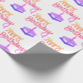 Papier Cadeau S’mores Joyeux anniversaire (Coin)