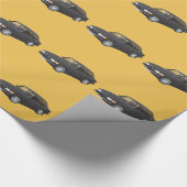 Papier Cadeau Saab 99 Noir (Coin)