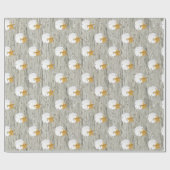 Papier Cadeau Sable Dollar Starfish Rustic Beach Driftwood (Plat)