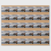 Papier Cadeau Sachez que le Seigneur est Dieu (Plat)