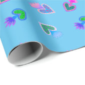 Papier Cadeau Sacré Coeur (Coin rond)