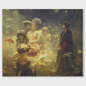 Papier Cadeau Sadko dans la sirène sous-marine d'Ilya Repin de (Plat)