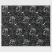 Papier Cadeau Safari Black-White Cute cadeau unique (Plat)