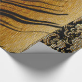 Papier Cadeau Safari Chevalier Elegant Animal (Coin)