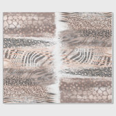 Papier Cadeau Safari de luxe (Plat)