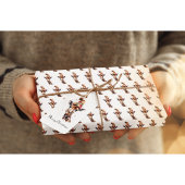 Papier Cadeau Safari de Noël cosy