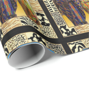 Papier Cadeau Sages du désert africain