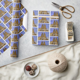 Papier Cadeau Sagrada Familia | Barcelone, Espagne