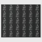 Papier Cadeau saint bernadette (Plat)