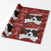 Papier Cadeau Saint-Bernard (Déroulé)
