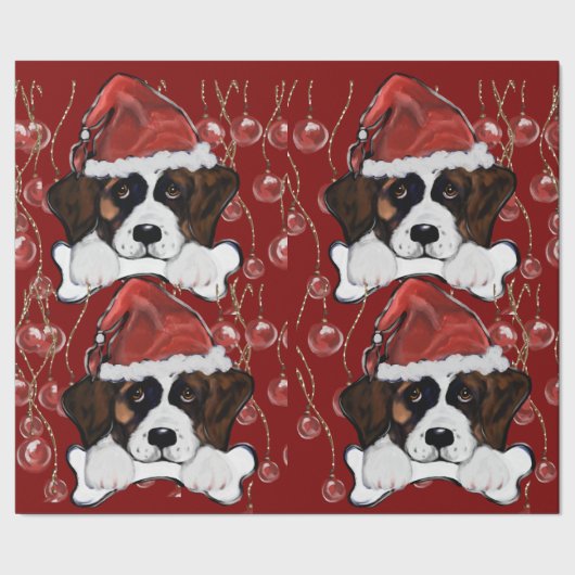 Papier Cadeau Saint-Bernard (Couture)