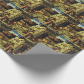Papier Cadeau Saint François dans le désert par Giovanni Bellini (Coin)