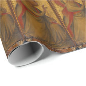 Papier Cadeau Saint Gabriel l'Archange (Coin rond)