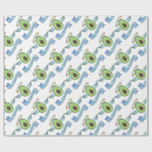 Papier Cadeau Saint Guacamole ! (Plat)