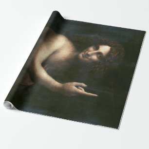 Papier Cadeau Saint Jean Baptiste, Léonard de Vinci