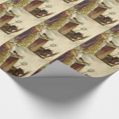 Papier Cadeau Saint Nicolas Krampus Prêtre de la fourche (Coin)