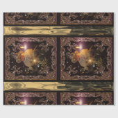 Papier Cadeau Saint Nicolas Victorian de Noël vertical (Plat)