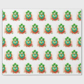 Papier Cadeau Saint Patrick's Day (Plat)