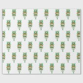 Papier Cadeau Saint Patrick's Day (Plat)
