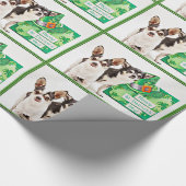 Papier Cadeau Saint Patrick's Day Chihuahua's (Coin)