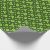 PAPIER CADEAU SAINT PATRICKS QUATRE HORLOGE FEUILLE (Coin)