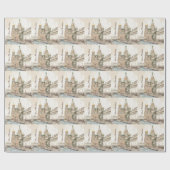 Papier Cadeau Saint-Pétersbourg, Russia (Plat)