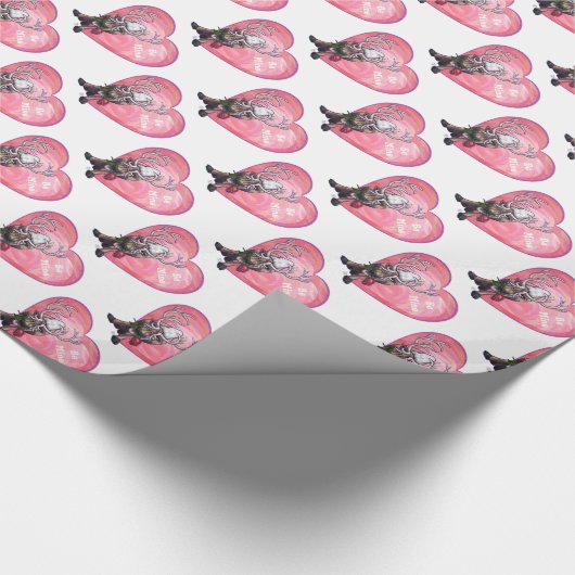 Papier Cadeau Saint Valentin (Coin)