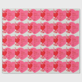 Papier Cadeau Saint Valentin (Plat)