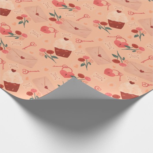 Papier Cadeau Saint Valentin (Coin)