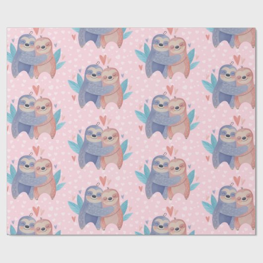 Papier Cadeau Saint Valentin (Plat)