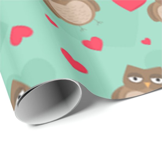 Papier Cadeau Saint Valentin (Coin rond)