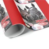 Papier Cadeau Saint Valentin (Coin rond)