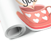 Papier Cadeau Saint Valentin (Coin rond)