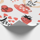 Papier Cadeau Saint Valentin (Coin)