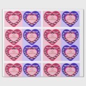 Papier Cadeau Saint Valentin (Plat)
