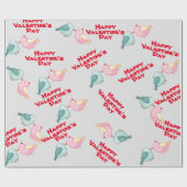 Papier Cadeau Saint-Valentin (Plat)