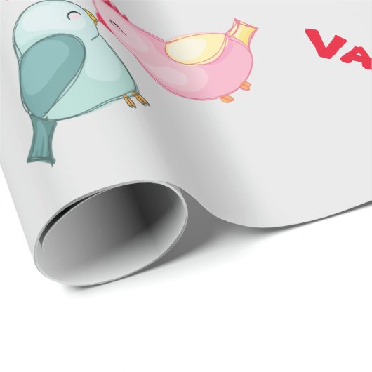 Papier Cadeau Saint-Valentin (Coin rond)