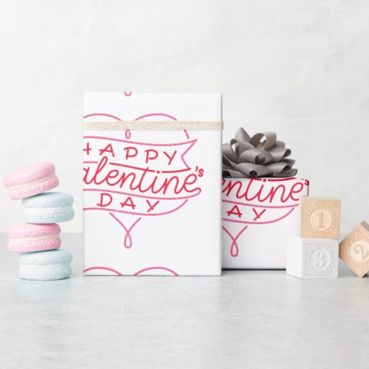 Papier Cadeau Saint Valentin (Baby Shower)