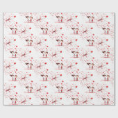 Papier Cadeau Saint-Valentin 2025 (Plat)