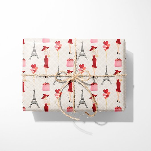 Papier Cadeau Saint Valentin à Paris