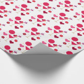Papier Cadeau Saint Valentin Amour & Coeurs (Coin)
