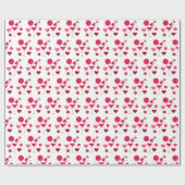 Papier Cadeau Saint Valentin Amour & Coeurs (Plat)